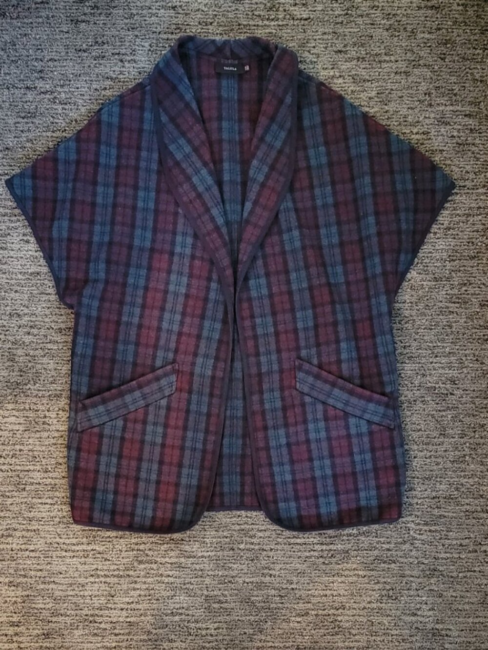 Talula Tartan Pattern Shrug